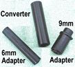 Adapters and converters for filter pipes