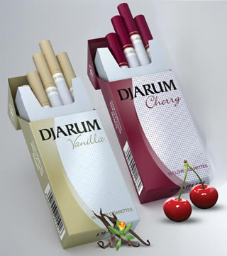 Djarum Clove Cigarettes - Cherry Vanilla