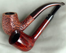 Dunhill “White Spot” pipes