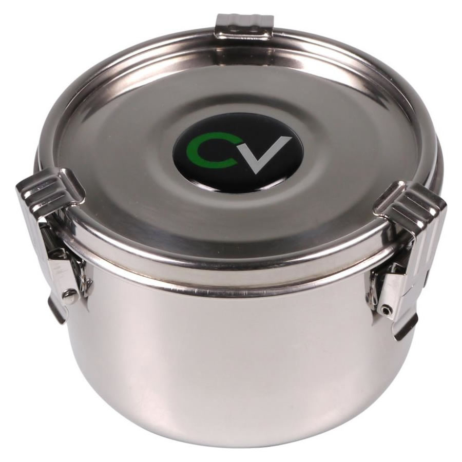 CV Premium Stainless Steel airtight storage canister