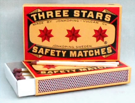 Three Star extra thick Matches