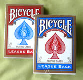 League Back Bicycle Cards