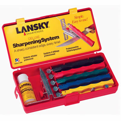 Lansky De Luxe Controlled angle sharpening kit