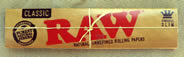 RAW Classic natural unrefined Kingsize papers 32