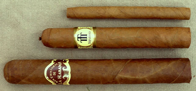 Cigar Dinner cigar selection close up