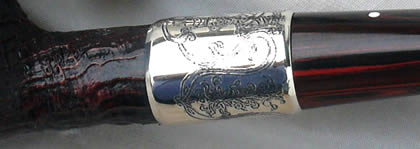 Dunhill “White Spot” finest quality briar CHRISTMAS PIPE 2011