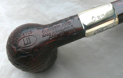 Dunhill “White Spot” finest quality briar CHRISTMAS PIPE 2011