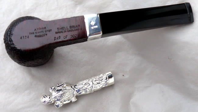 Dunhill “White Spot” finest quality briar CHRISTMAS PIPE 2013